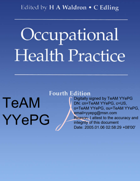 Occupational Health Practice